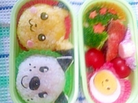 ポケモン ミジュマル ピカチュウ キャラ弁 レシピ 作り方 By Yuno Shin 楽天レシピ ポケモン ミジュマル ピカチュウ キャラ弁 レシピ 作り方 By Yuno Shin 楽天レシピ